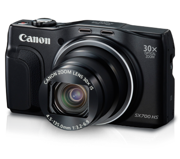 Máy ảnh Canon PowerShot SX700HS (Đen)
