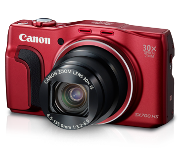 Máy ảnh Canon PowerShot SX700HS (Đỏ)
