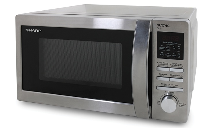 LÒ VI SÓNG Sharp R-G620VN (ST), 20L, Có nướng