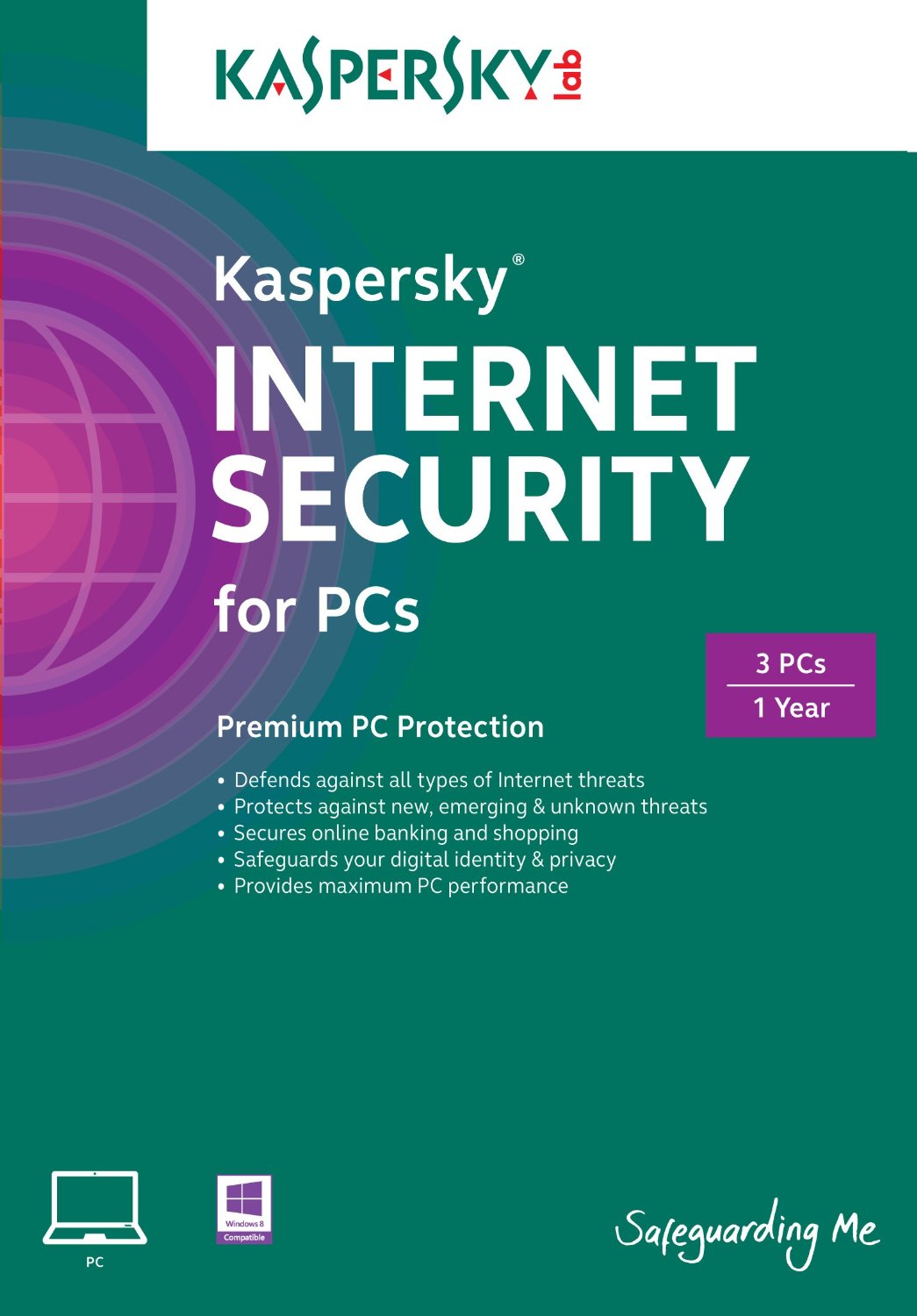Kaspersky Internet Security for 3 user bản thẻ - BH 30 ngày