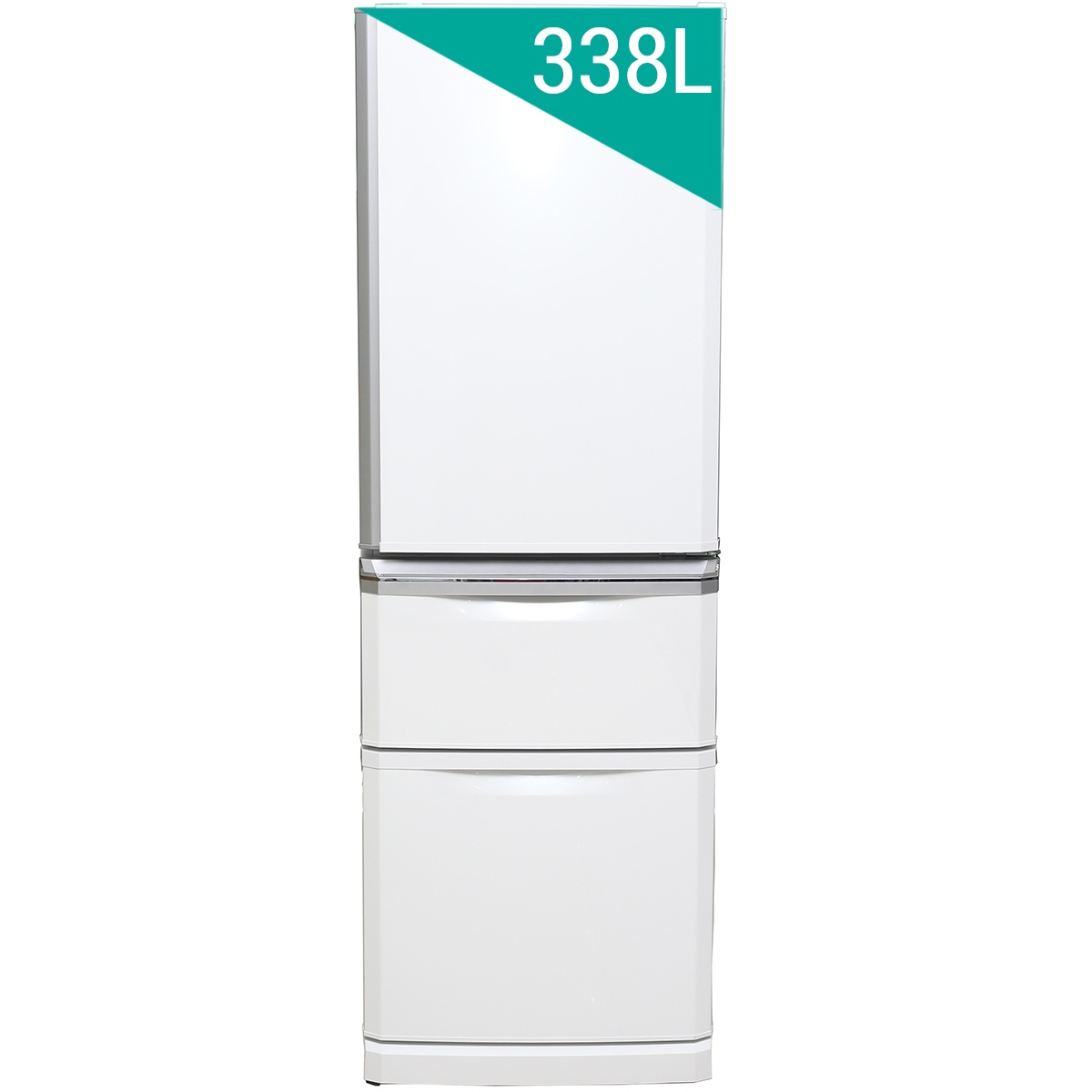 Tủ lạnh 3 cánh Mitsubishi MR-C41G-PWH-V, 338 Lít