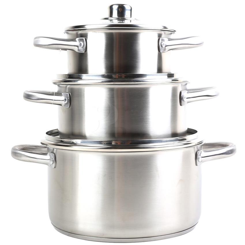 Bộ nồi Inox cao cấp Goldsun GH03-3306SG