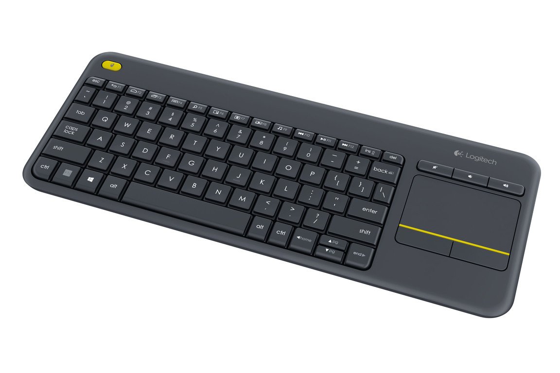 Bàn phím không dây tích hợp chuột cảm ứng Logitech K400 PLUS