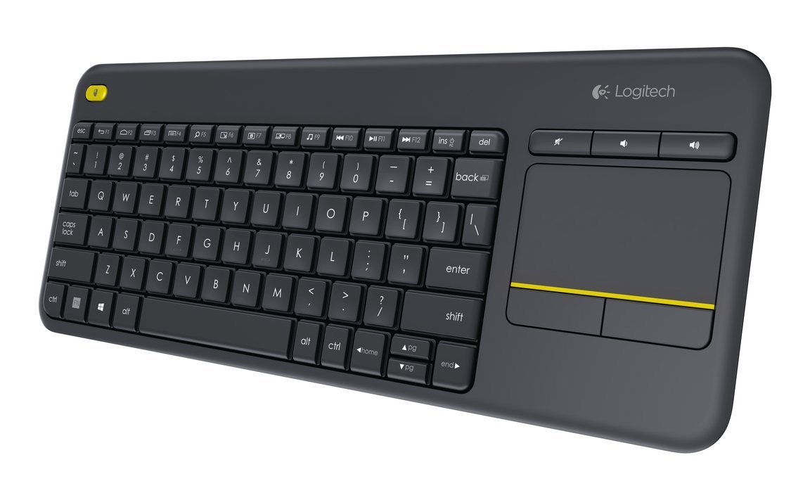 Bàn phím không dây tích hợp chuột cảm ứng Logitech K400 PLUS