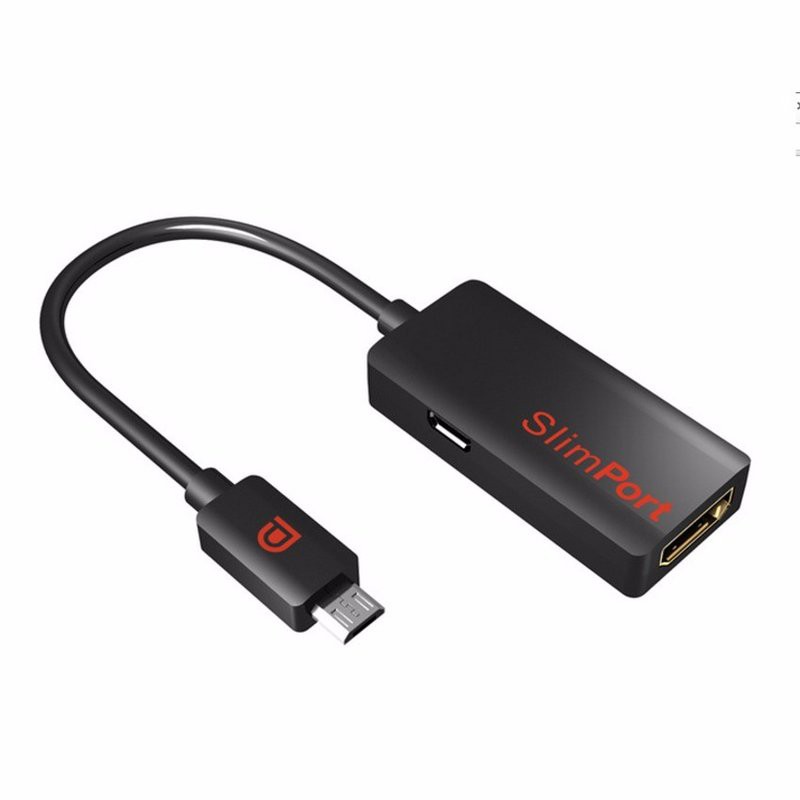 Cáp kết nối điện thoại tới Tivi SlimPort to HDMI - BH 30 ngày