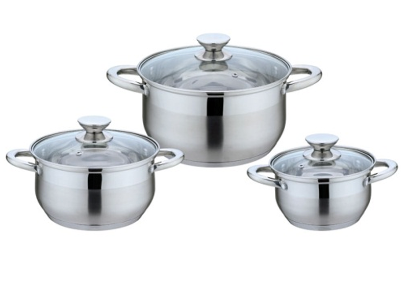 Bộ nồi 3 chiếc inox 5 lớp Kangaroo KG868/KG886