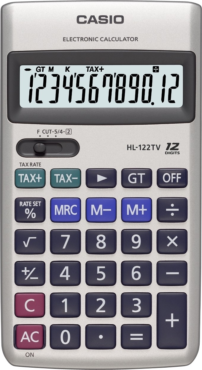 Máy tính cầm tay Casio HL122TV  - BH 30 ngày