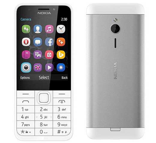 Điện thoại Nokia N230 (Grey silver)