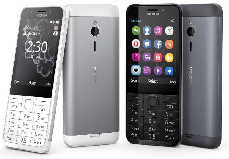 Điện thoại Nokia N230 (Grey silver)