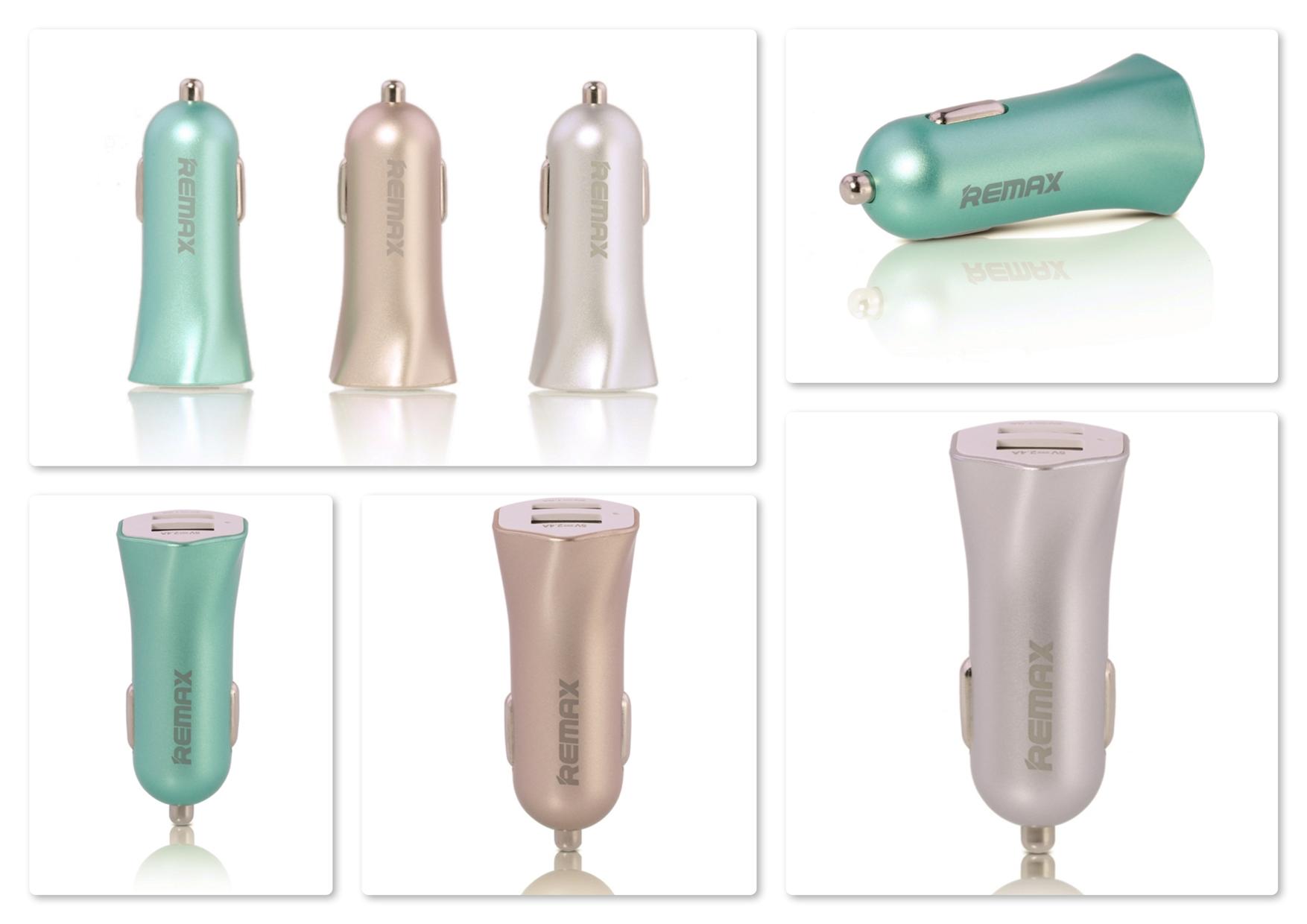 Sạc oto remax Speed 7 2 USB Car Charger - BH 30 ngày