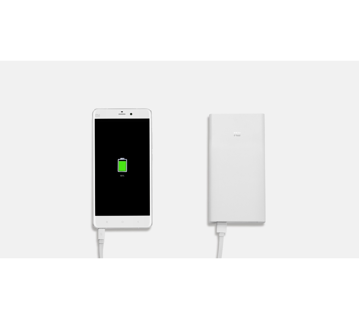 Sạc dự phòng Xiaomi 20.000mAh WHITE