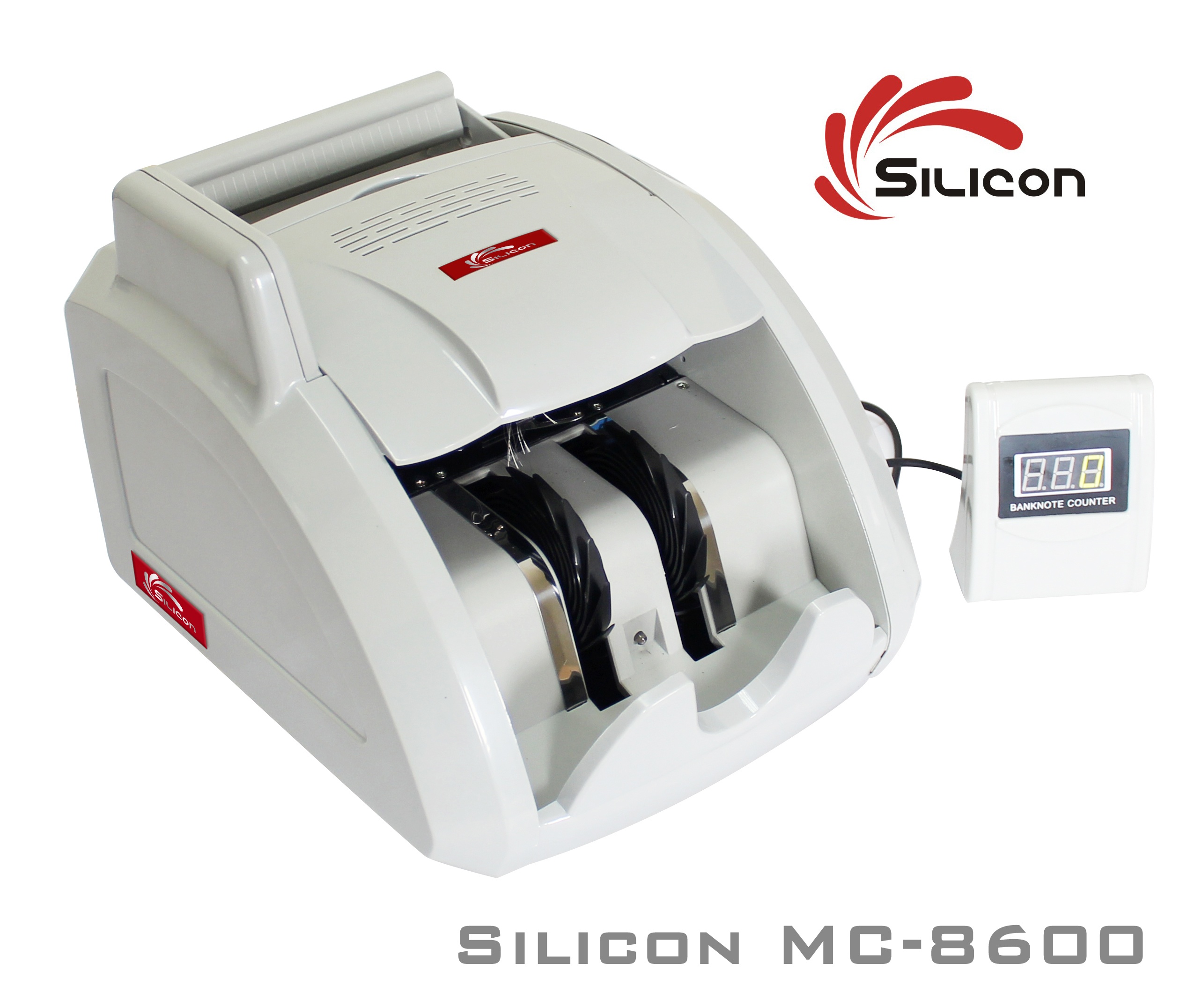 Máy đếm tiền SILICON MC-8600 (Bền bỉ chuyên dành cho ngân hàng)