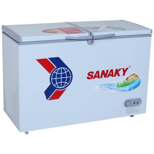 Tủ đông Sanaky 400 lít VH 4099W1, 2 ngăn đông và mát