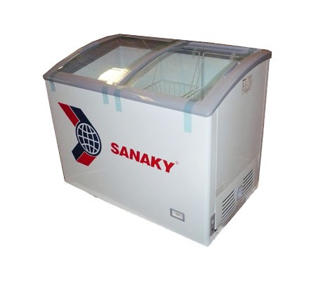 Tủ đông Sanaky VH 302VNM, 302L Mặt kính cong