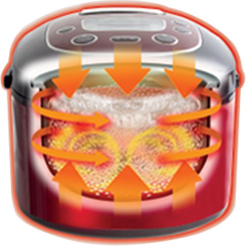 Nồi cơm điện tử 1,8L Sharp KS-TH18-RD