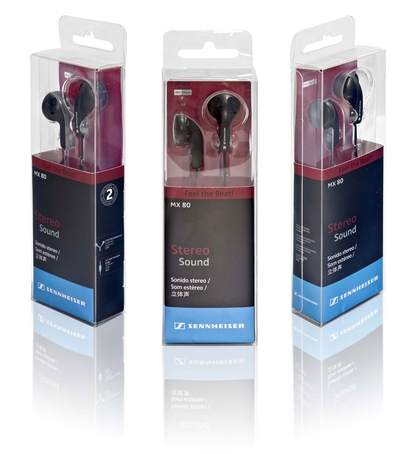 Tai nghe nhét tai không mic Senheiser MX80