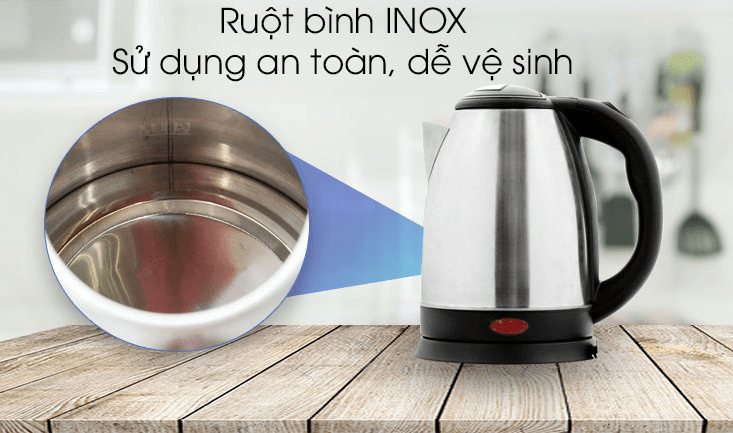 Ấm siêu tốc 1.7 Lít Coex EK-168 2200W