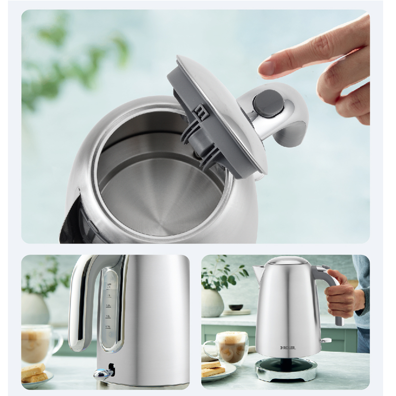 Ấm siêu tốc Inox 304 1.7 lít Roler RK-5139SS 1850-2200W