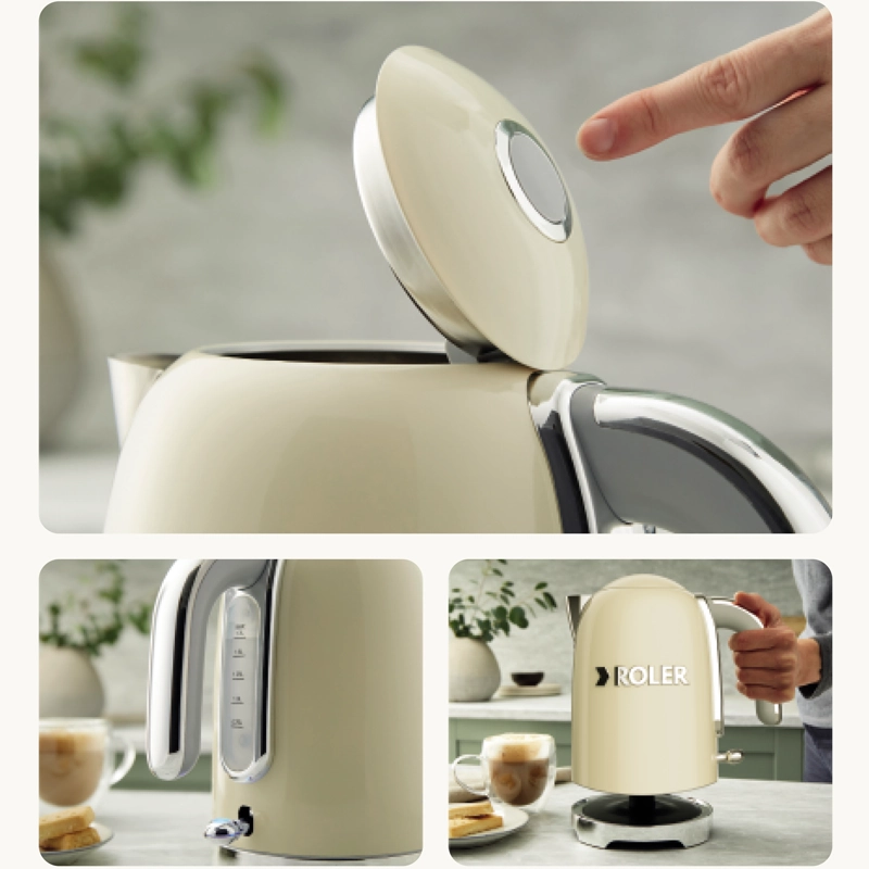 Ấm siêu tốc Roler RK-5137CRE (Màu kem)
