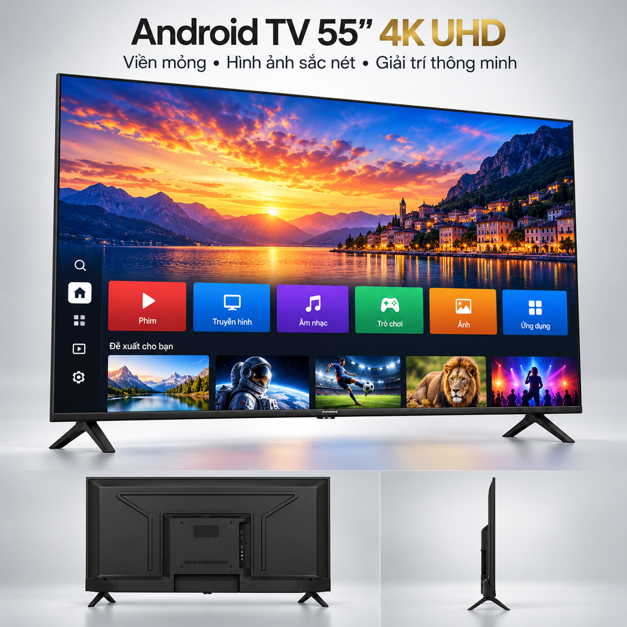 Android TV Coex 4K UHD 55 inch 55UT7002X