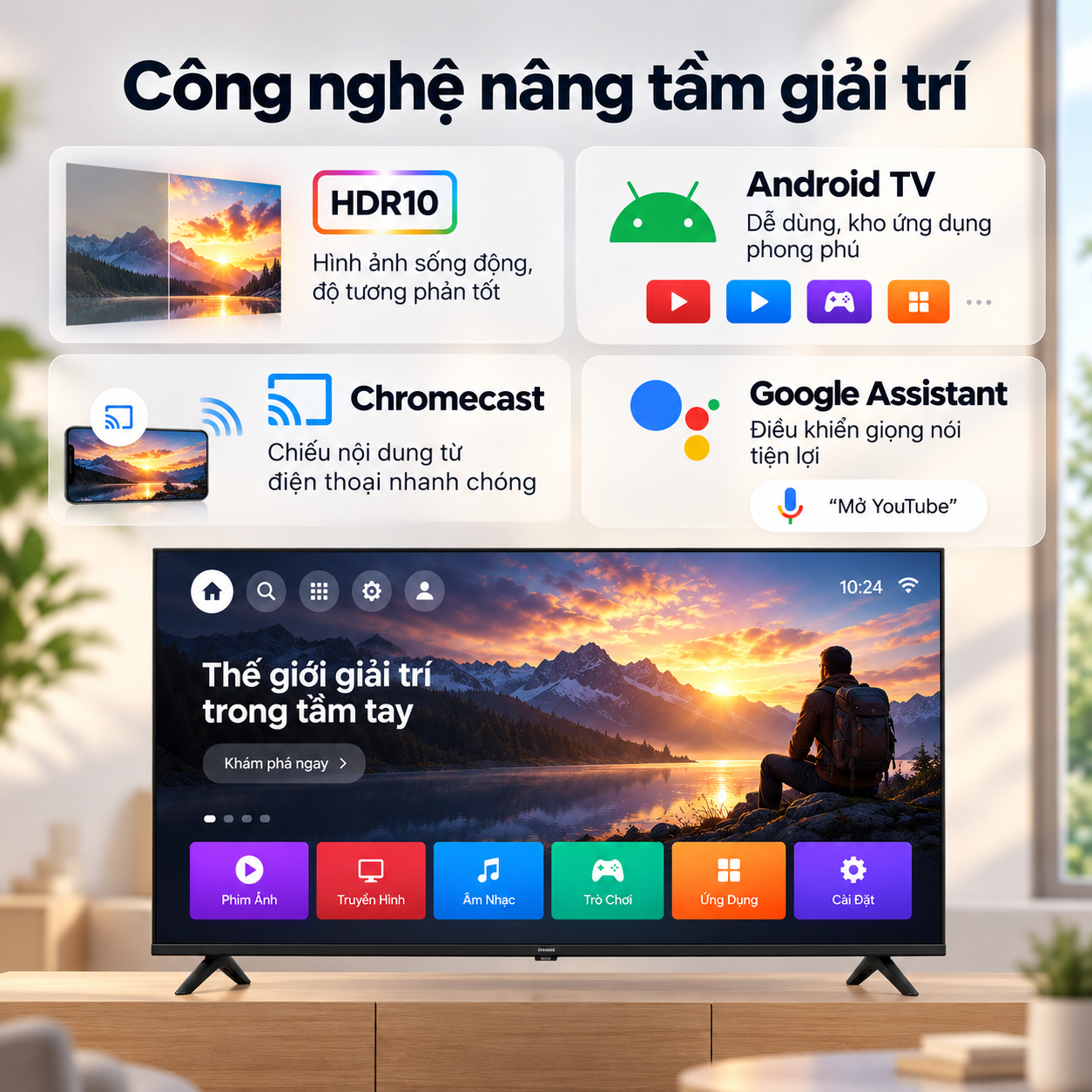 Android TV Coex Full HD 40 inch 40UT7002X