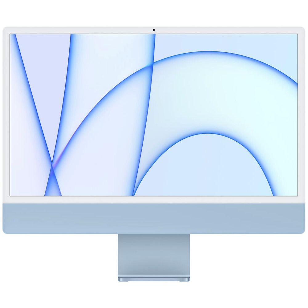 Apple iMac 2021 4.5K Retina 24-inch(MGPK3)(Apple M1/8-Core CPU/8-Core GPU/8GB/256GB SSD/24 4.5K/Magic Mouse2+Magic Keyboard)_Blue