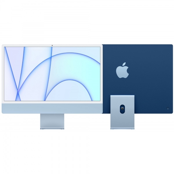 Apple iMac 2021 4.5K Retina 24-inch(MGPL3)(Apple M1/8-Core CPU/8-Core GPU/8GB/512GB SSD/24 4.5K/Magic Mouse2+Magic Keyboard)_Blue