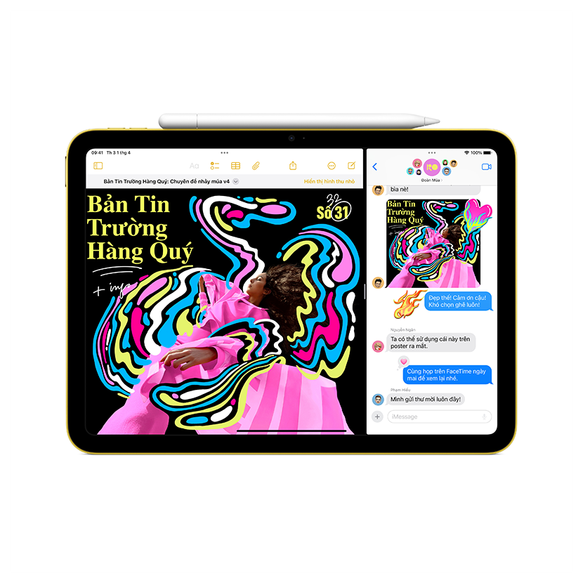 Apple iPad A16 WiFi 128G Yellow