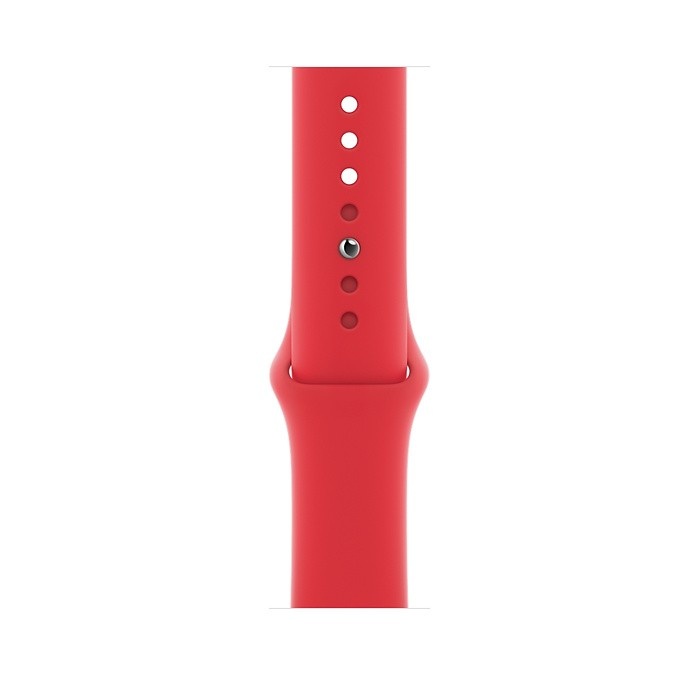 Apple Watch 6 44mm (GPS) viền nhôm đỏ - Dây cao su Đỏ (M00M3VN/A) - BH theo Serial
