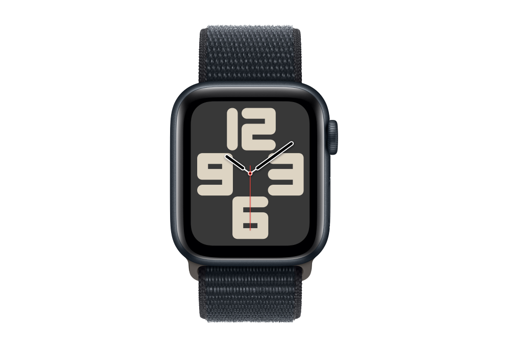 Apple Watch SE 2023 GPS + Cellular 40mm viền nhôm dây vải màu đen midnight