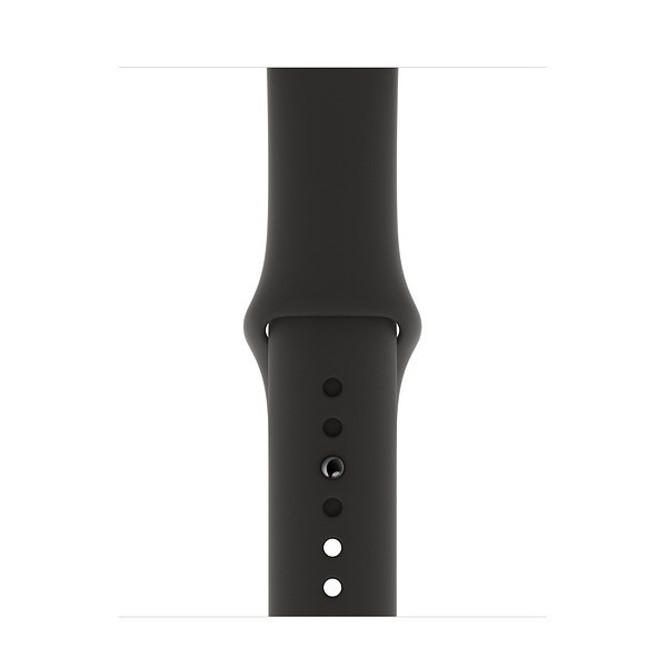 Apple Watch SE 40mm (4G) viền nhôm xám - Dây cao su Đen Chính hãng (MYEK2VN/A)