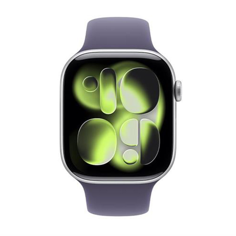 Apple Watch Series 11 46mm viền nhôm dây thể thao bạc MEVA4SA/A M/L