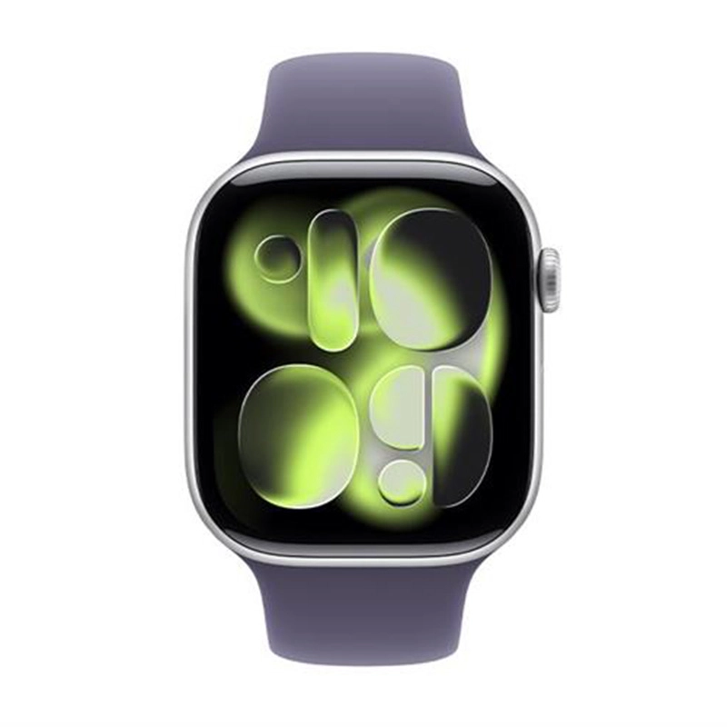 Apple Watch Series 11 GPS + Cellular 46mm viền nhôm dây thể thao bạc MFCP4SA/A S/M