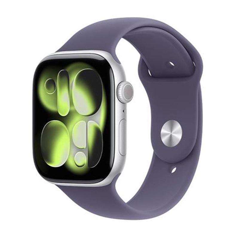 Apple Watch Series 11 GPS + Cellular 46mm viền nhôm dây thể thao bạc MFCP4SA/A S/M