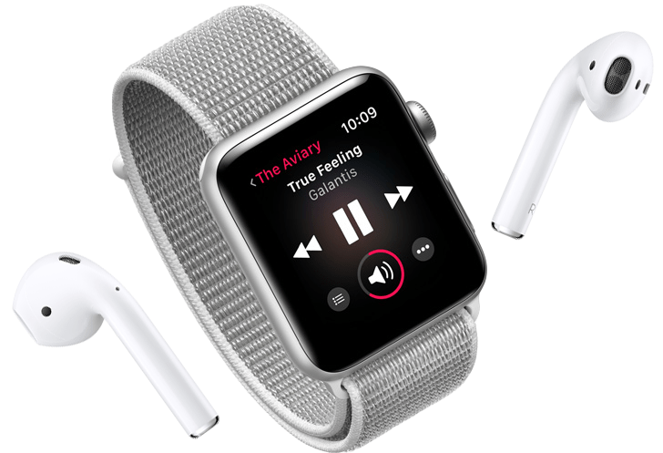 Apple Watch Series 3 42mm Stainless Steel Case with Milanese Loop (GPS + Cellular) MR1U2