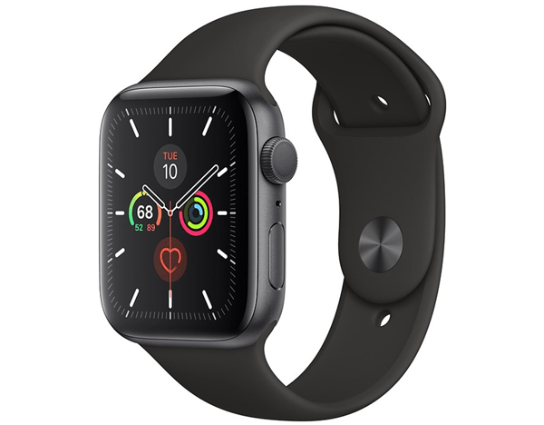 Apple Watch 5 44mm (GPS) Dây cao su Đen (MWVF2VN/A) - Bảo hành theo Serial