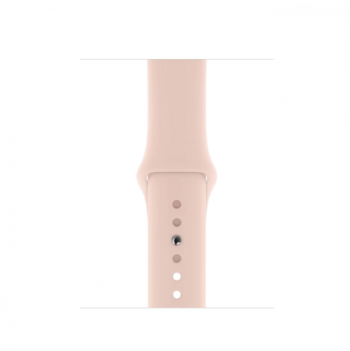 Apple Watch 5 44mm (4G) Viền Nhôm Vàng - Dây cao su Hồng (MWWD2VN/A) - BH theo Serial