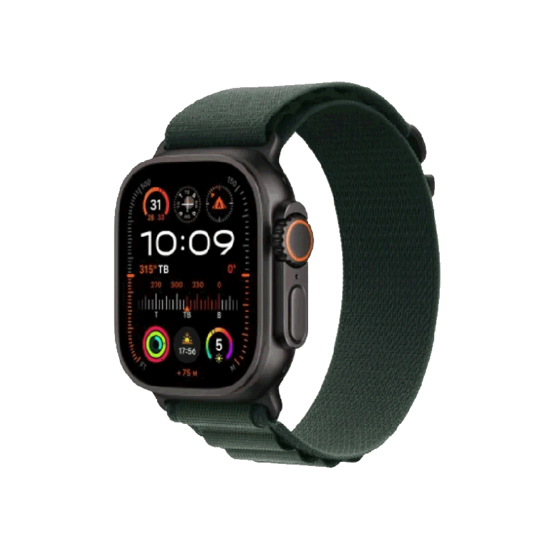 Apple Watch Ultra 2 2024 49mm 4G Viền Titan Đen Dây Alpine Size L màu Titan tự nhiên MX4H3VN/A