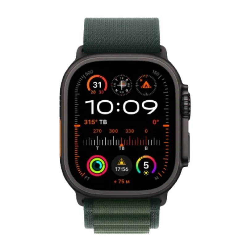 Apple Watch Ultra 2 2024 49mm 4G Viền Titan Đen Dây Trail Size M/L Đen MX4V3VN/A