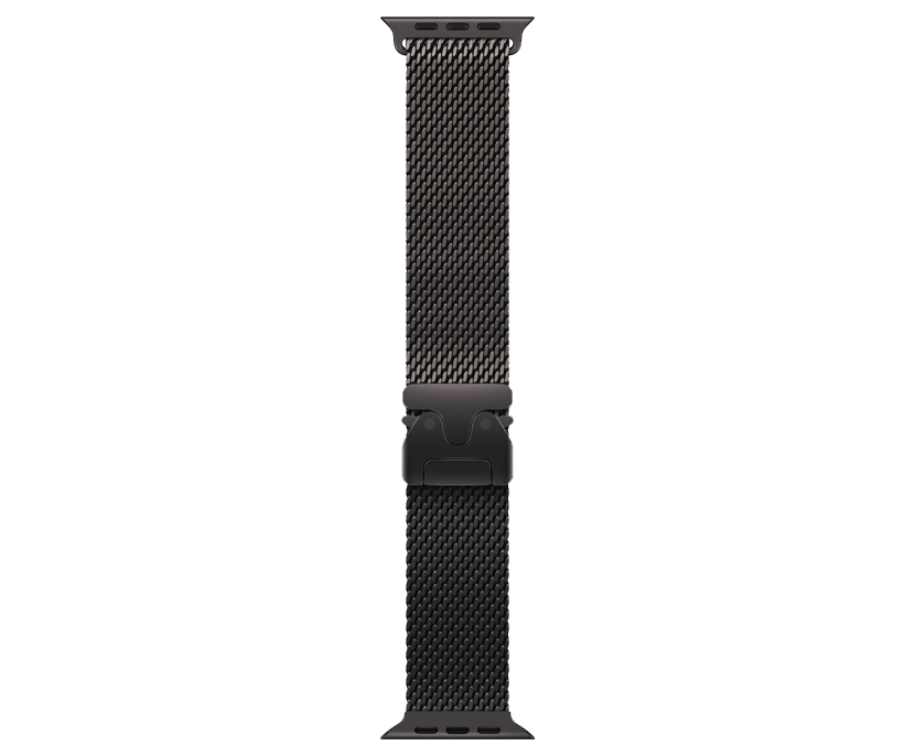 Apple Watch Ultra 2 GPS + Cellular 49mm Black Titanium Case with Black Titanium Milanese Loop - S MX4W3VN/A