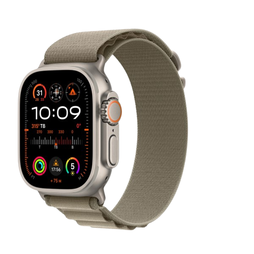 Apple Watch Ultra 2 LTE 49mm viền Titanium dây Alpine size S