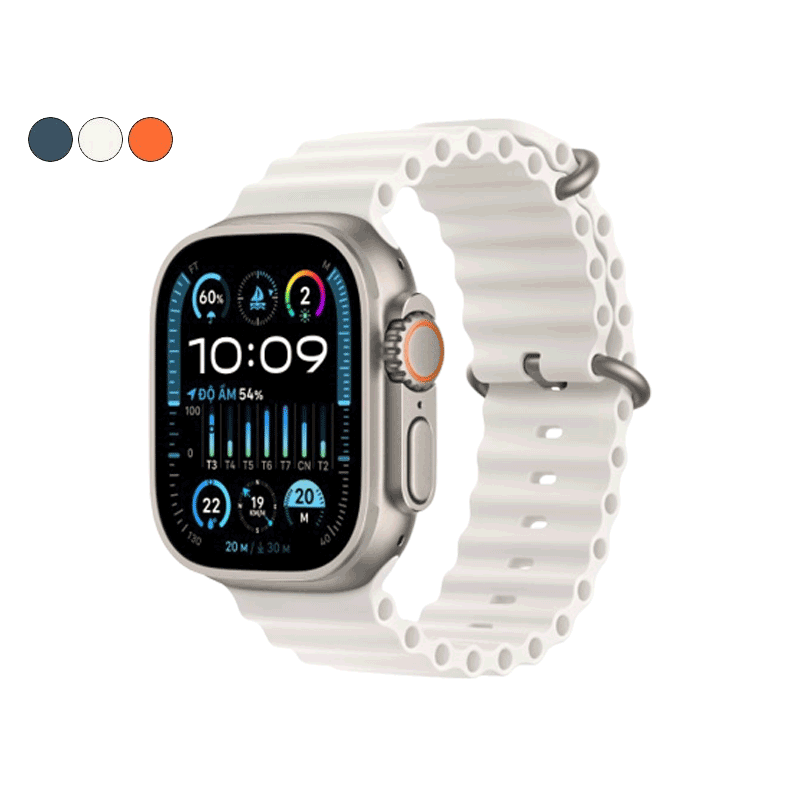 Apple Watch Ultra 2 LTE 49mm viền Titanium dây Ocean