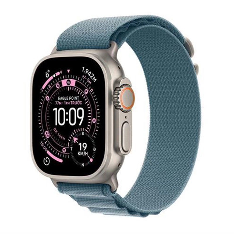 Apple Watch Ultra 3 GPS + Cellular 49mm viền Titanium dây Alpine màu Tintan tự nhiên MEWM4SA/AMedium
