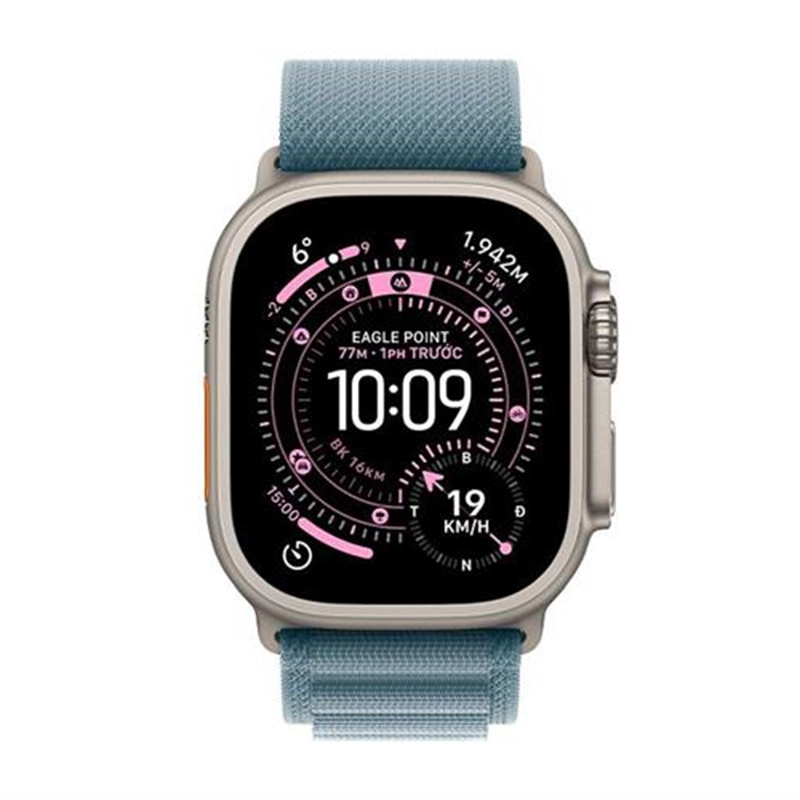 Apple Watch Ultra 3 GPS + Cellular 49mm viền Titanium dây Alpine màu Tintan tự nhiên MEWP4SA/ALarge