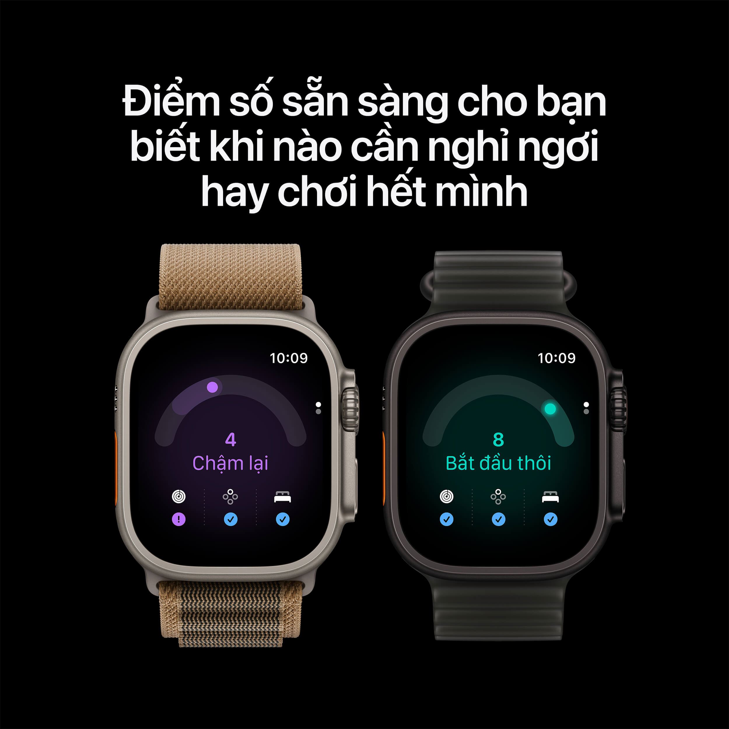 Apple Watch Ultra 4 GPS + Cellular 49mm viền Titanium dây Milan L Titan đen MJAX4SA/A