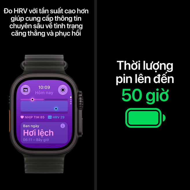 Apple Watch Ultra 4 GPS + Cellular 49mm viền Titanium dây Milan M Titan tự nhiên MJA94SA/A