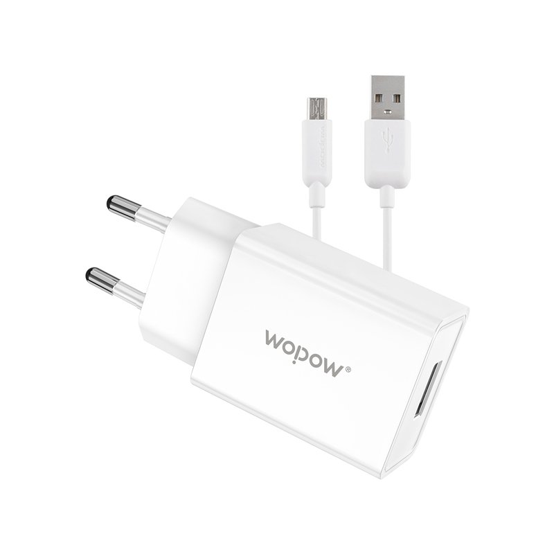 Bộ củ + cáp sạc micro EU Wopow A20 suit