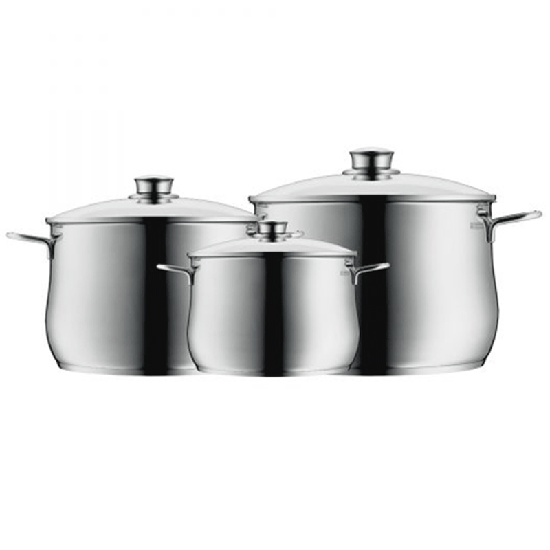 Bộ nồi 3  WMF COOKWARE SET DIADEM PLUS 3-PC