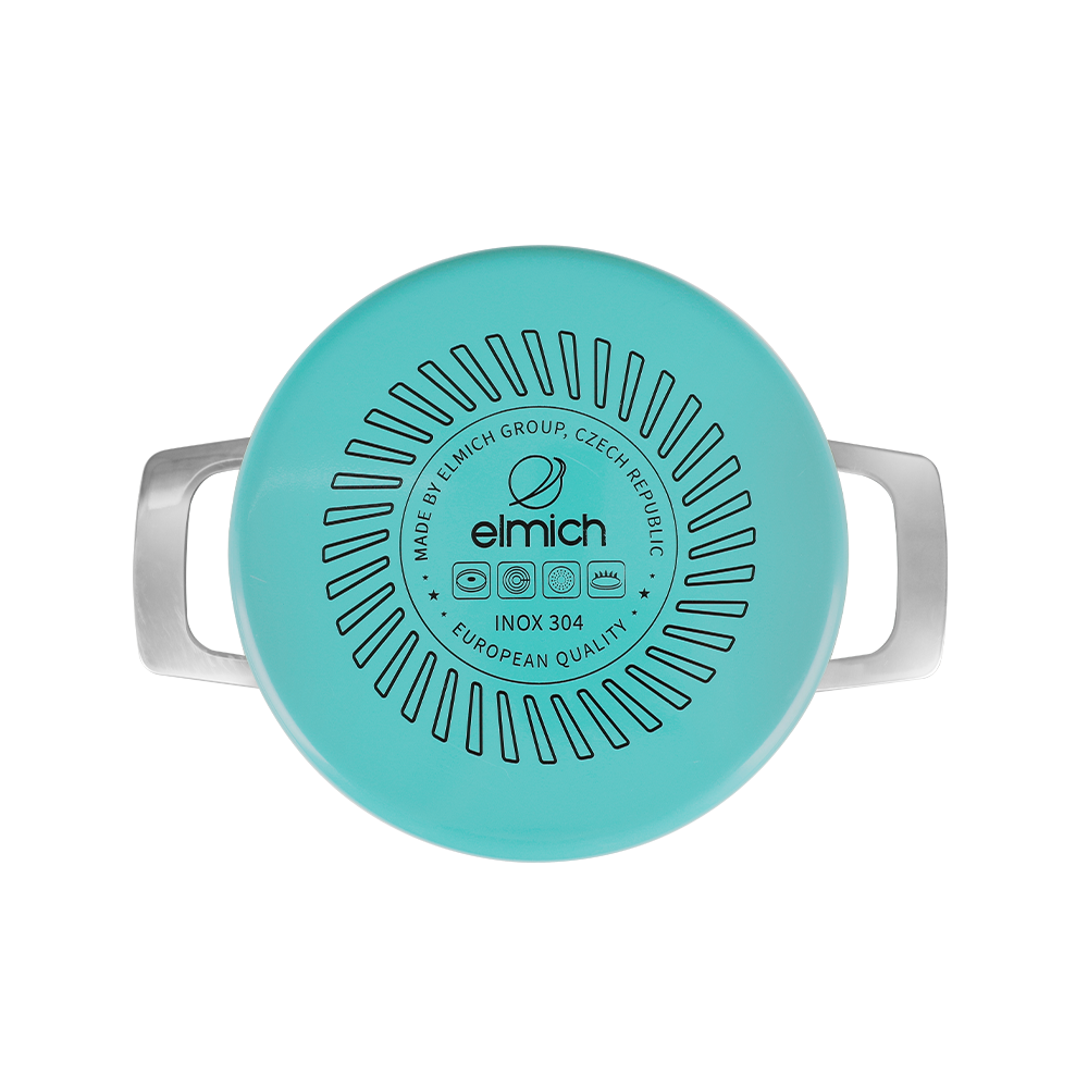 Bộ nồi chảo Inox liền khối 4 chiếc Elmich Hera EL-8134