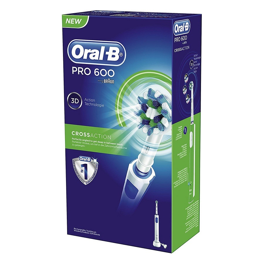 Bàn chải đánh răng điện Oral-B Pro600 D16.513
